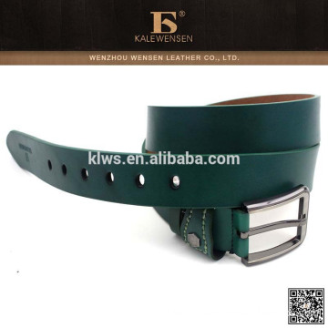 black sash belt with pressing buckle